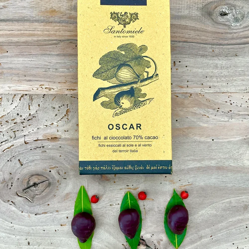 Oscar fichi al cioccolato 70% cacao Santomiele